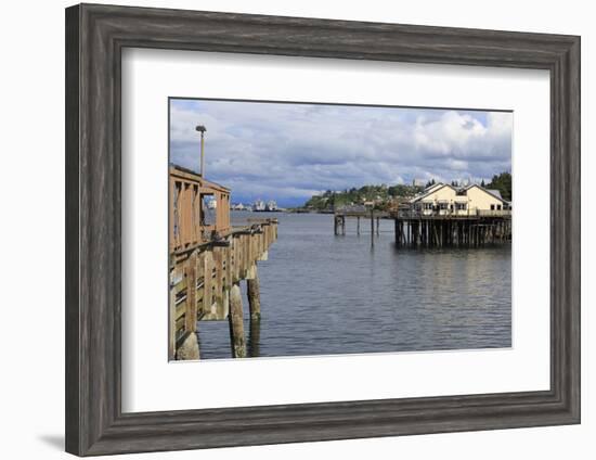 Waterfront Restaurant in Tacoma, Washington State, United States of America, North America-Richard Cummins-Framed Photographic Print