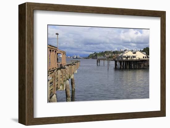 Waterfront Restaurant in Tacoma, Washington State, United States of America, North America-Richard Cummins-Framed Photographic Print