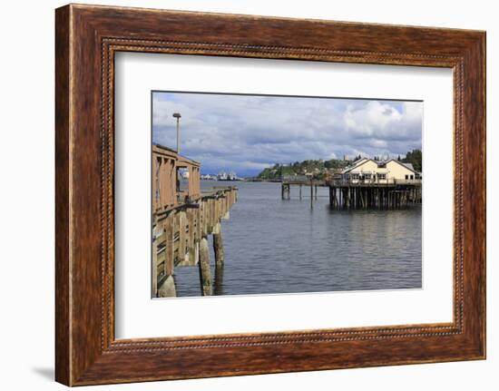 Waterfront Restaurant in Tacoma, Washington State, United States of America, North America-Richard Cummins-Framed Photographic Print