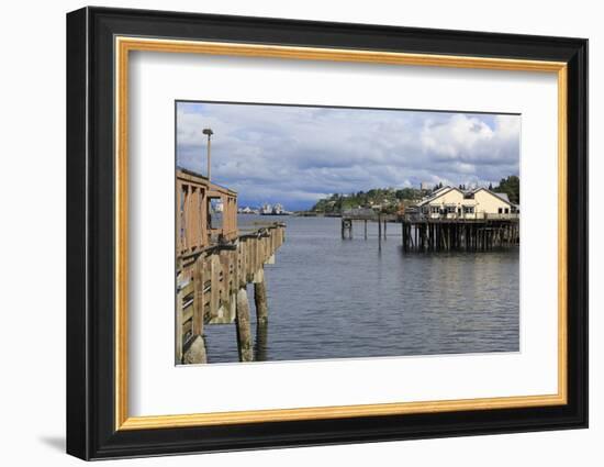 Waterfront Restaurant in Tacoma, Washington State, United States of America, North America-Richard Cummins-Framed Photographic Print