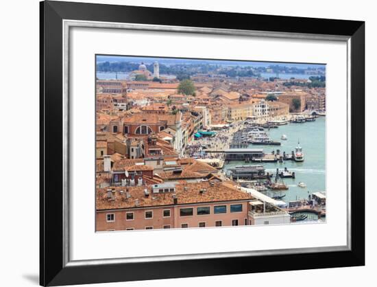 Waterfront Seen from the Top of the Campanile. Venice. Italy-Tom Norring-Framed Photographic Print