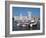 Waterfront with Taj Mahal Palace and Tower Hotel and Gateway of India, Mumbai (Bombay), India-Stuart Black-Framed Photographic Print