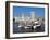 Waterfront with Taj Mahal Palace and Tower Hotel and Gateway of India, Mumbai (Bombay), India-Stuart Black-Framed Photographic Print