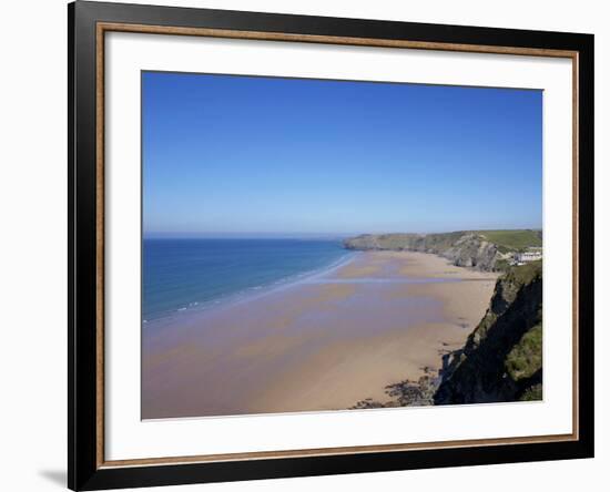 Watergate Bay, Newquay, Cornwall, England, United Kingdom, Europe-Jeremy Lightfoot-Framed Photographic Print