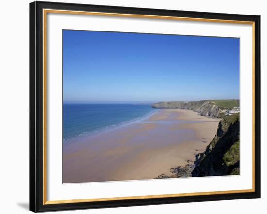 Watergate Bay, Newquay, Cornwall, England, United Kingdom, Europe-Jeremy Lightfoot-Framed Photographic Print