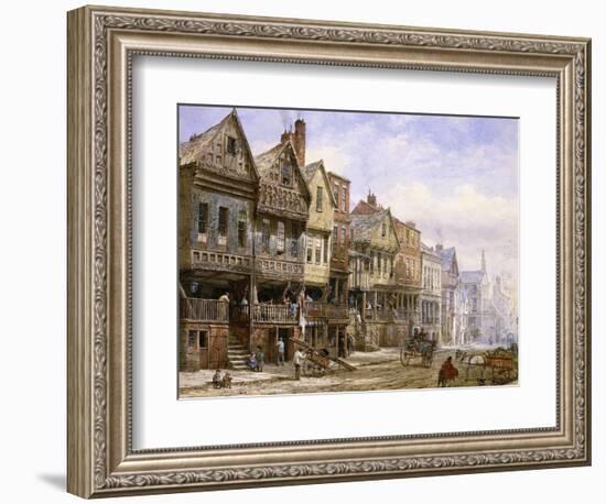 Watergate Street, Chester, Looking West-Louise J. Rayner-Framed Giclee Print