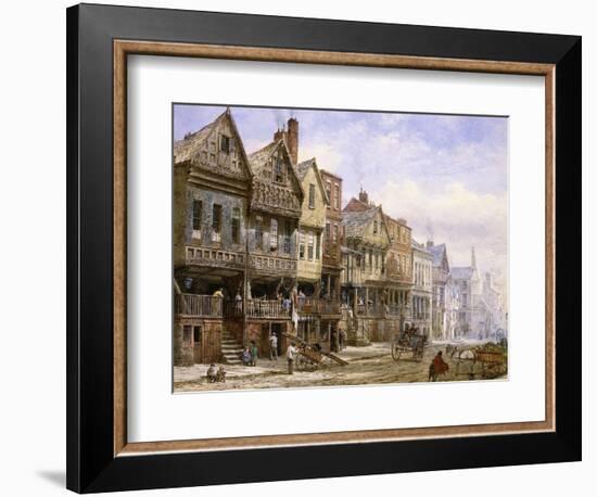 Watergate Street, Chester, Looking West-Louise J. Rayner-Framed Giclee Print