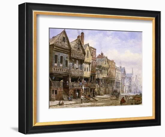 Watergate Street, Chester, Looking West-Louise J. Rayner-Framed Giclee Print