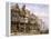 Watergate Street, Chester, Looking West-Louise J. Rayner-Framed Premier Image Canvas