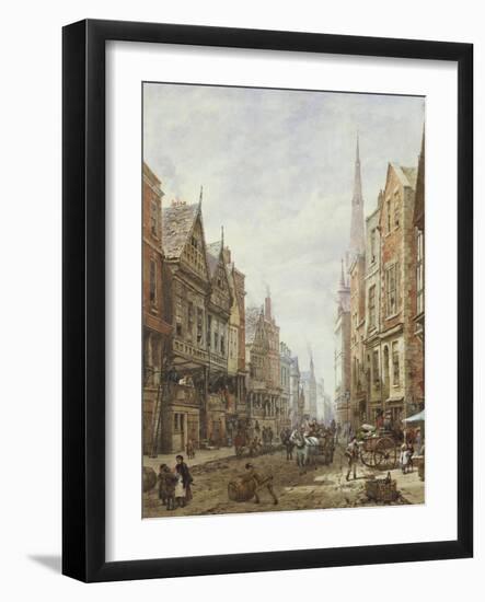 Watergate Street, Chester-Louise J. Rayner-Framed Giclee Print