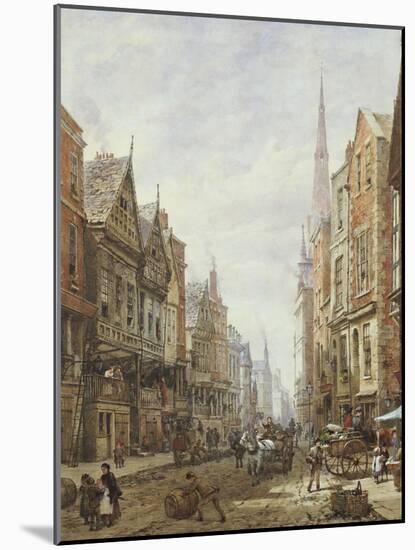 Watergate Street, Chester-Louise J. Rayner-Mounted Giclee Print