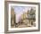 Watergate Street, Looking Towards Eastgate, Chester, c.1870-Louise J. Rayner-Framed Giclee Print