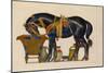 Watering Horse-Léon Bakst-Mounted Giclee Print