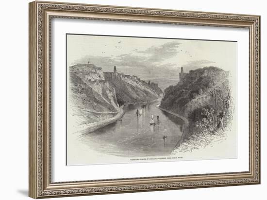 Watering-Places of England, Clifton, from the Leigh Wood-null-Framed Giclee Print