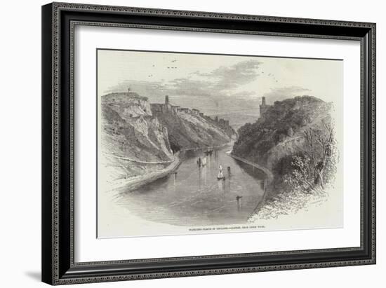 Watering-Places of England, Clifton, from the Leigh Wood-null-Framed Giclee Print