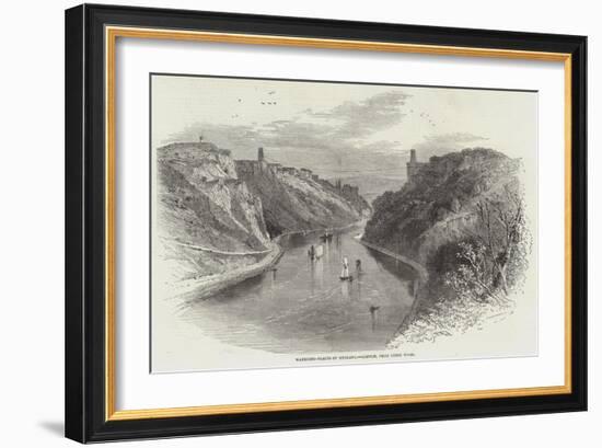 Watering-Places of England, Clifton, from the Leigh Wood-null-Framed Giclee Print