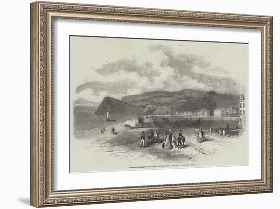 Watering-Places of England, Teignmouth, The Den-Myles Birket Foster-Framed Giclee Print