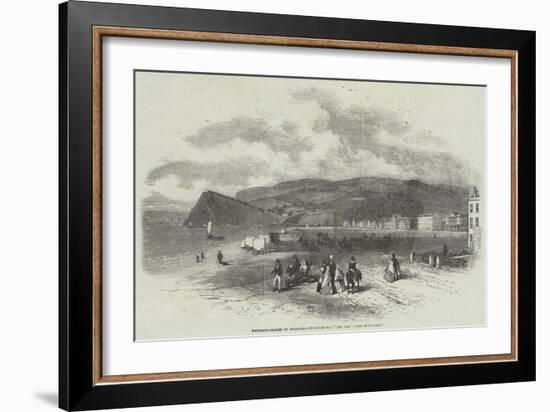 Watering-Places of England, Teignmouth, The Den-Myles Birket Foster-Framed Giclee Print