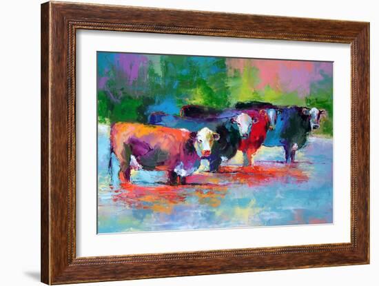 Wateringhole-Richard Wallich-Framed Art Print