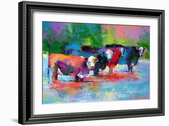 Wateringhole-Richard Wallich-Framed Art Print