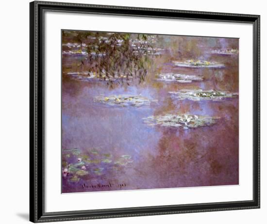 Waterlilies, 1903-Claude Monet-Framed Art Print