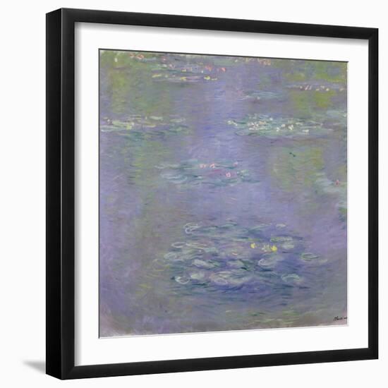 Waterlilies, 1903-Claude Monet-Framed Giclee Print