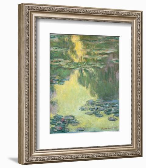 Waterlilies, 1907-Claude Monet-Framed Art Print