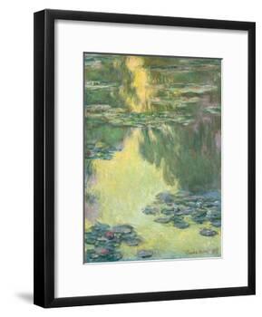 Waterlilies, 1907-Claude Monet-Framed Giclee Print