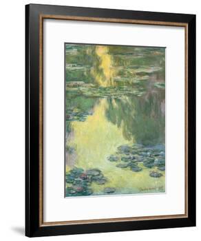 Waterlilies, 1907-Claude Monet-Framed Giclee Print