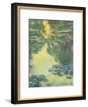 Waterlilies, 1907-Claude Monet-Framed Giclee Print