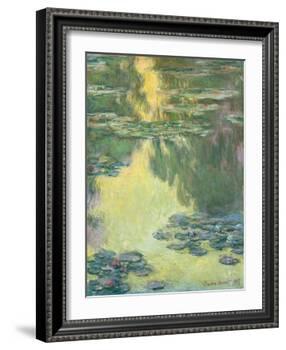 Waterlilies, 1907-Claude Monet-Framed Giclee Print