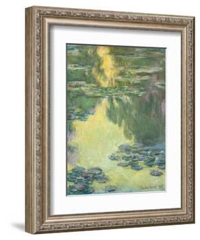 Waterlilies, 1907-Claude Monet-Framed Giclee Print