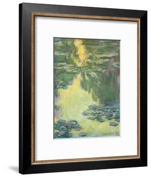 Waterlilies, 1907-Claude Monet-Framed Giclee Print