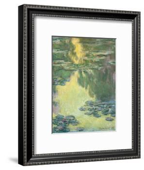 Waterlilies, 1907-Claude Monet-Framed Giclee Print
