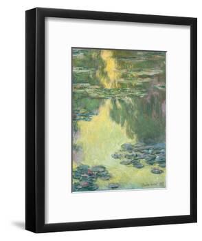 Waterlilies, 1907-Claude Monet-Framed Giclee Print