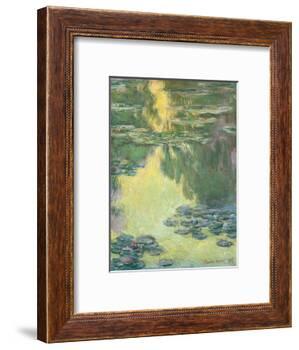 Waterlilies, 1907-Claude Monet-Framed Giclee Print
