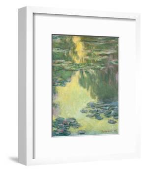 Waterlilies, 1907-Claude Monet-Framed Giclee Print