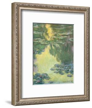 Waterlilies, 1907-Claude Monet-Framed Giclee Print