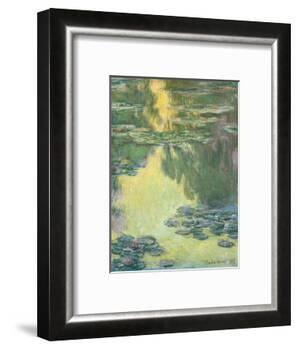 Waterlilies, 1907-Claude Monet-Framed Giclee Print