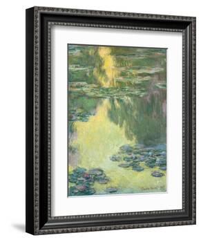 Waterlilies, 1907-Claude Monet-Framed Giclee Print
