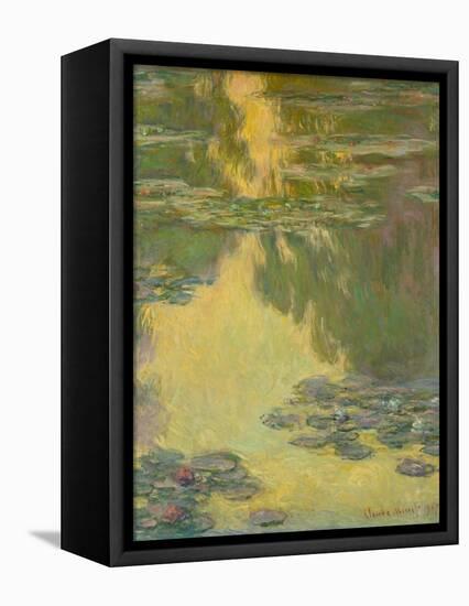 Waterlilies, 1907-Claude Monet-Framed Premier Image Canvas