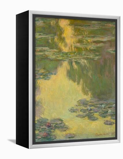 Waterlilies, 1907-Claude Monet-Framed Premier Image Canvas
