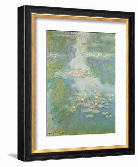 Waterlilies, 1908-Claude Monet-Framed Giclee Print