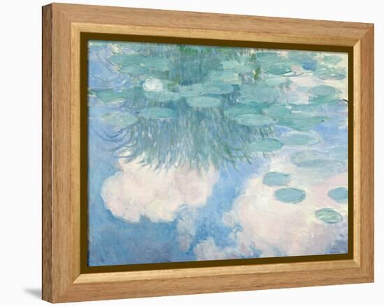 Waterlilies, 1914-17-Claude Monet-Framed Premier Image Canvas