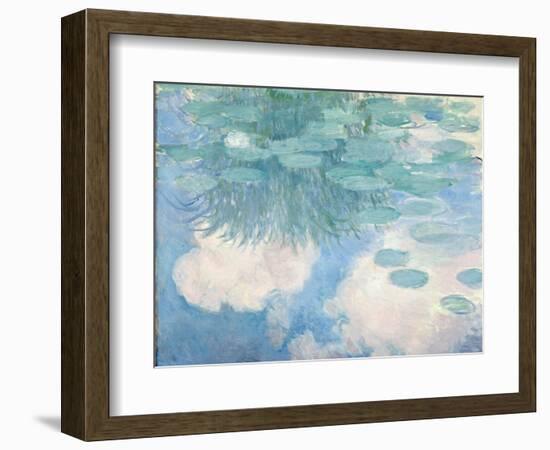 Waterlilies, 1914-17-Claude Monet-Framed Giclee Print