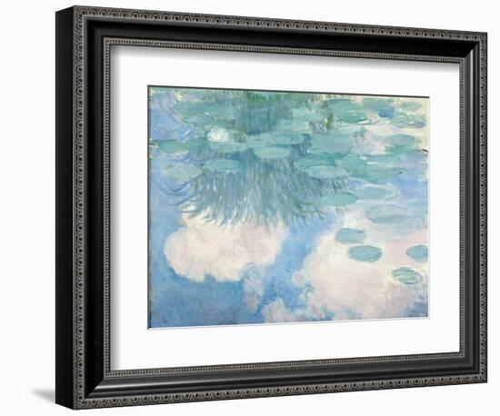 Waterlilies, 1914-17-Claude Monet-Framed Giclee Print