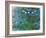 Waterlilies, 1914-17-Claude Monet-Framed Giclee Print