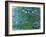 Waterlilies, 1914-17-Claude Monet-Framed Giclee Print