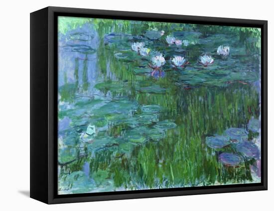 Waterlilies, 1914-17-Claude Monet-Framed Premier Image Canvas