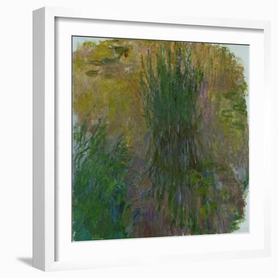 Waterlilies, 1914-1917-Claude Monet-Framed Giclee Print